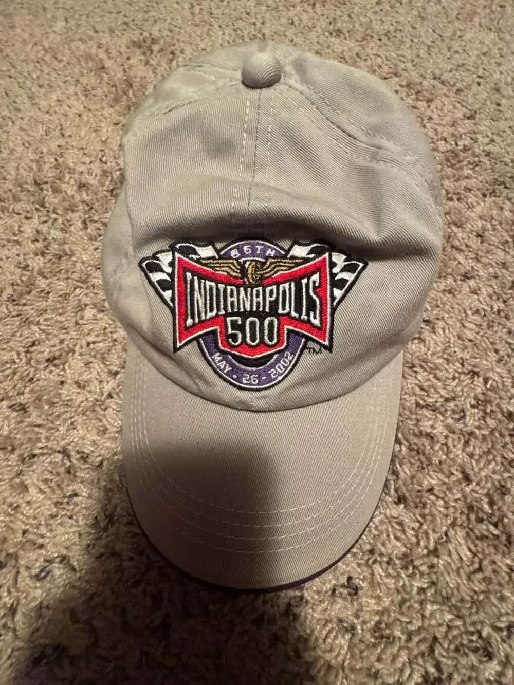 RARE Outdoor Cap 2002 86th Indianapolis 500 Vintage Racing Hat